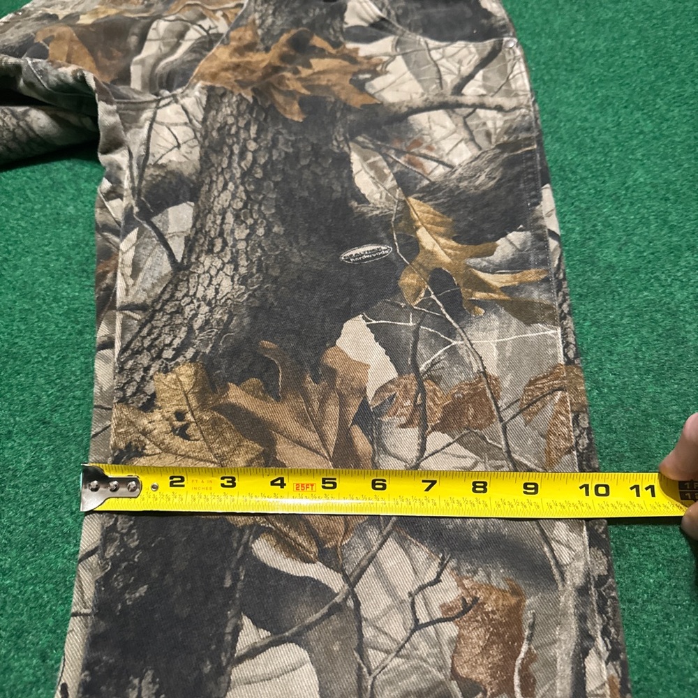 Vintage Wrangler Realtree Pro Gear 34x30 Camo Wide Leg Baggy Hip Hop Pants - Picture 8 of 10
